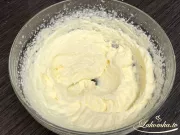 Mascarpone-Dessert mit Blaubeeren