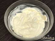 Mascarpone-Dessert mit Blaubeeren