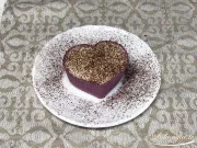 Cremiger Pudding mit Pfirsich