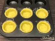 Salat „Unter einem Pelzmantel“ portioniert