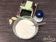 Sauerrahm-Knoblauch-Sauce