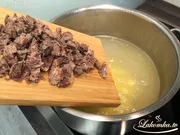 Gemüsesuppe mit Rindfleisch