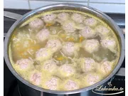 Kartoffelsuppe mit Fleischbällchen