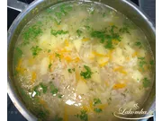 Kartoffelsuppe mit Fleischbällchen