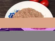 Hackfleischkoteletts mit Kartoffeln