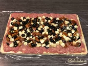 Italienische Hackfleischrolle