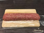 Italienische Hackfleischrolle
