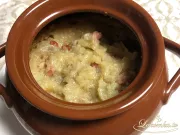 Kartoffel-Babka in einem Topf