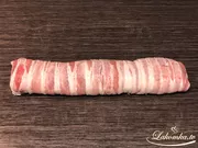 Schweinefilet im Speckmantel mit Pilzsauce