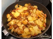 Bratkartoffeln mit Pfifferlingen