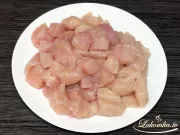 Hähnchenfilet in Sauerrahm-Käse-Sauce