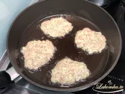 Gehackte Hähnchenschnitzel