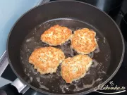 Gehackte Hähnchenschnitzel
