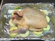 Festliche Ente mit Äpfeln und Orangensauce