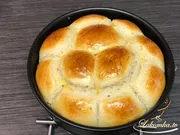 Knoblauch-Pampushki für Borschtsch