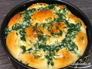 Knoblauch-Pampushki für Borschtsch