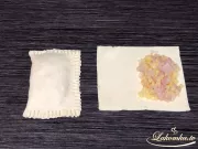 Blätterteiggebäck mit Hähnchen und Kartoffeln