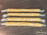 Sablé mit Pistazien und Preiselbeeren