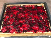 Geriebener Shortbread-Kuchen mit Marmelade