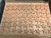 Mandelsterne mit Zimt