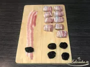 Pflaumen im Speck